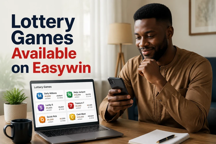 Lottery Games Available on Easywin